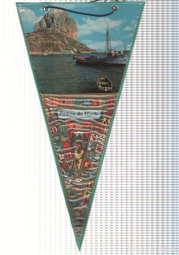 Sammlung von Wimpeln: BANDERIN: ALICANTE - Imagen del PE&Ntilde;ON DE IFACH desde la costa - VARIOS