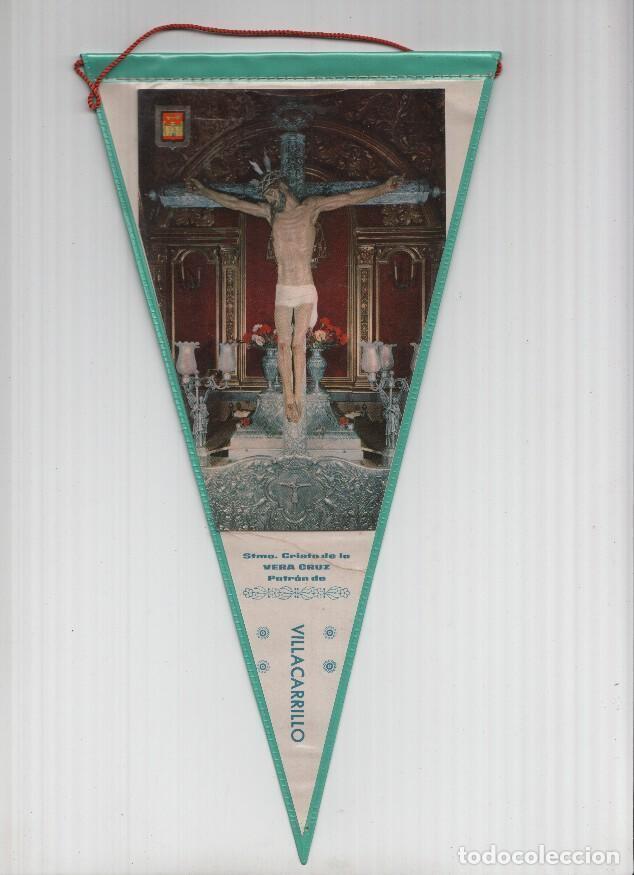 Sammlung von Wimpeln: Banderin: VILLACARRILLO, Jaen - Imagen del Santisimo Cristo de la Vera Cruz - Varios