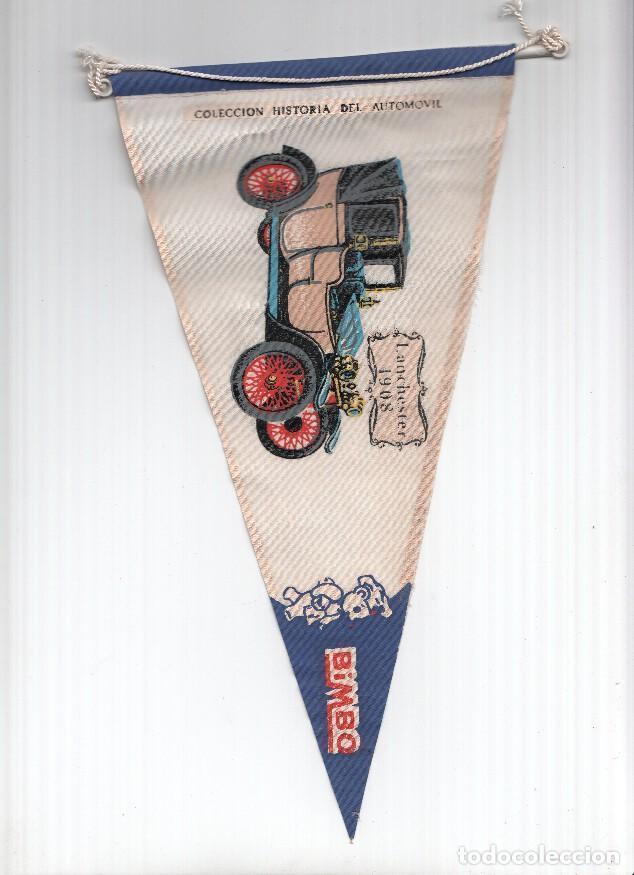 Sammlung von Wimpeln: BANDERIN BIMBO Historia Automovil: LANCHESTER 1908 (10A) - BIMBO