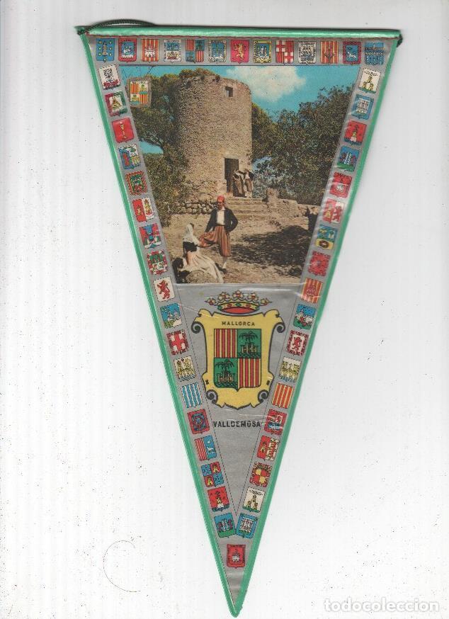 Sammlung von Wimpeln: BANDERIN: VALLDEMOSA, Mallorca - Monumento y trajes tipicos de la localidad - VARIOS