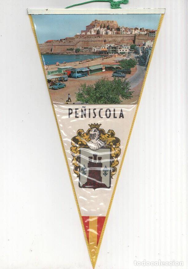 Sammlung von Wimpeln: BANDERIN: PE&Ntilde;ISCOLA, Castellon - Vista de Pe&ntilde;iscola y escudo - VARIOS