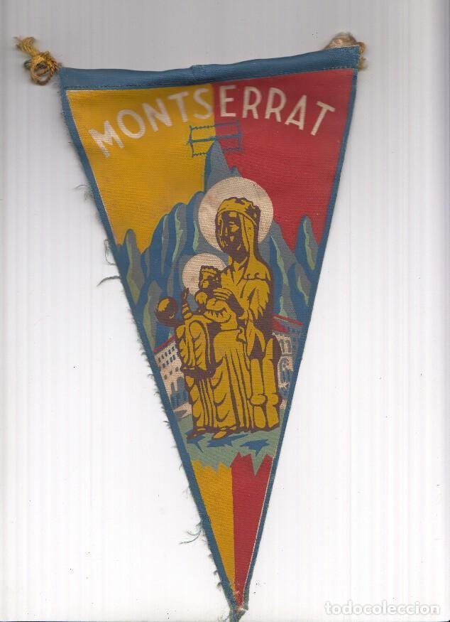 Sammlung von Wimpeln: BANDERIN: MONTSERRAT - Ilustracion de la Verge de La Moreneta - VARIOS