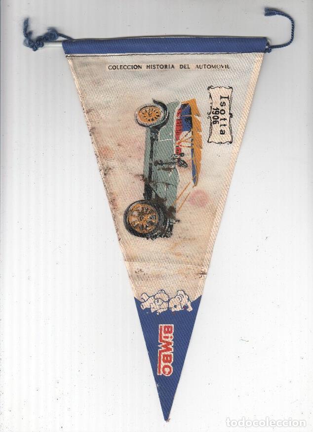 Sammlung von Wimpeln: BANDERIN: Coleccion Historia del Automovil de BIMBO, Numero 06: ISOTTA 1906 - VARIOS