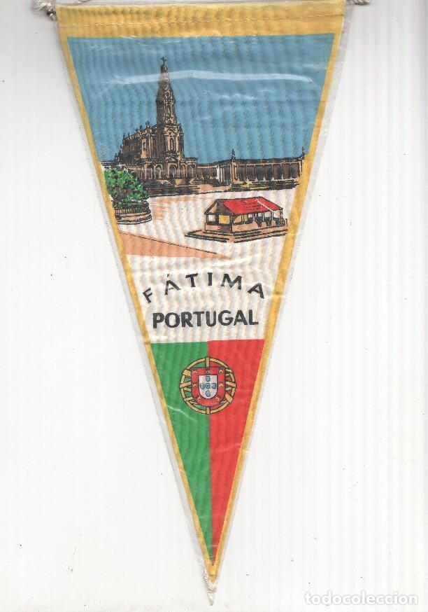 Sammlung von Wimpeln: BANDERIN: FATIMA, Portugal - Vista del Santuario de Fatima y Bandera de Portugal. - VARIOS
