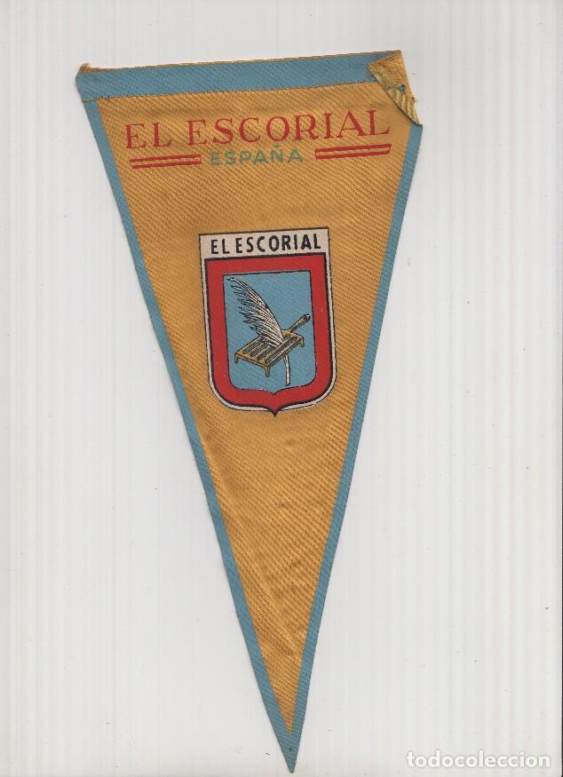 Sammlung von Wimpeln: Banderin: EL ESCORIAL - Ilustracion del Escudo de EL ESCORIAL - Varios