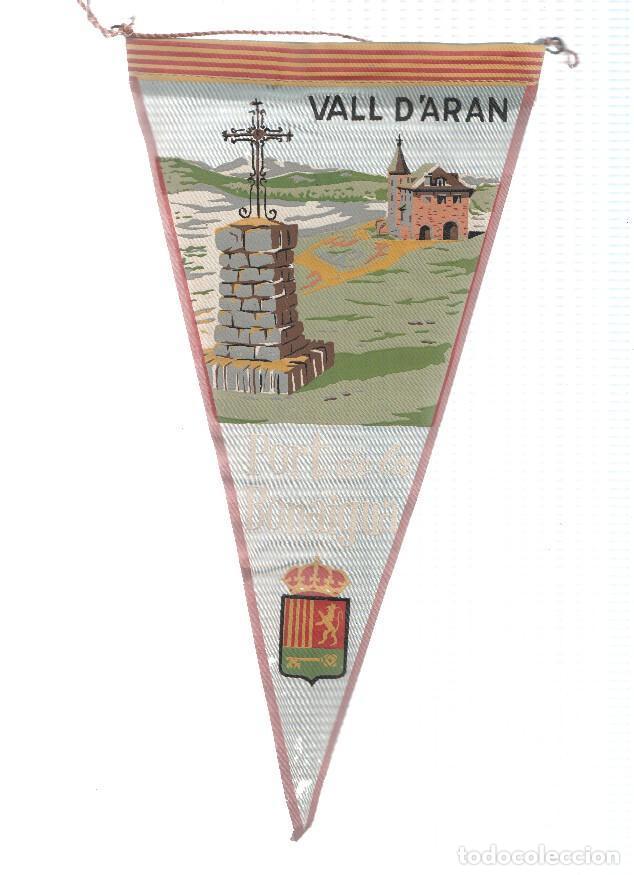 Sammlung von Wimpeln: BANDERIN: VALL D,ARAN - Ilustracion de EL PORT DE LA BONAIGUA y escudo - VARIOS