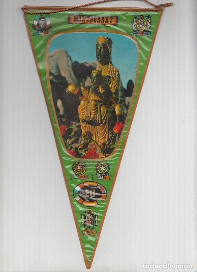 Sammlung von Wimpeln: Banderin: MONTSERRAT - Imagen de la Moreneta - Varios