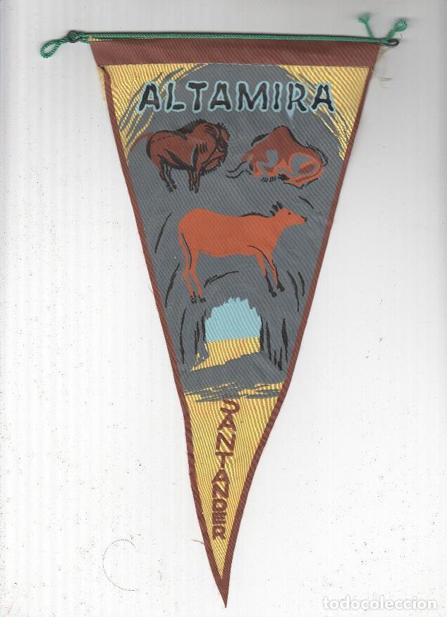 Bandierine di collezione: BANDERIN: SANTANDER - Cuevas de ALTAMIRA - VARIOS