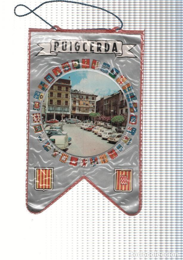 Bandierine di collezione: BANDERIN: PUIGCERDA, Girona: Imagen de la Plaza Mayor de Puigcerda - Varios