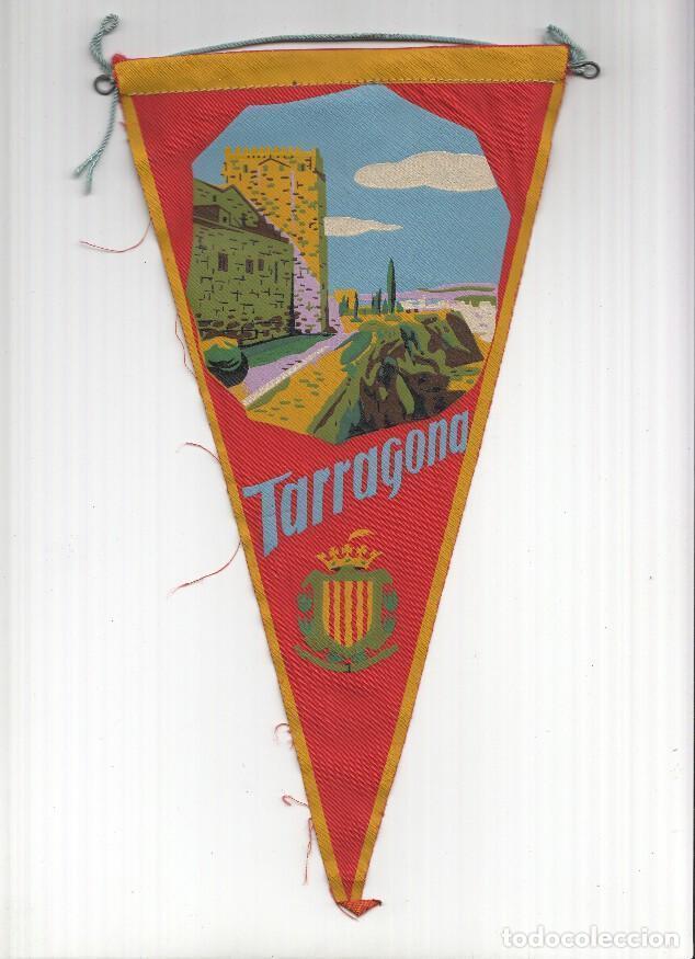 Bandierine di collezione: BANDERIN: TARRAGONA - Ilustracion de la Torre de l,Arquebisbe y escudo de la localidad - VARIOS