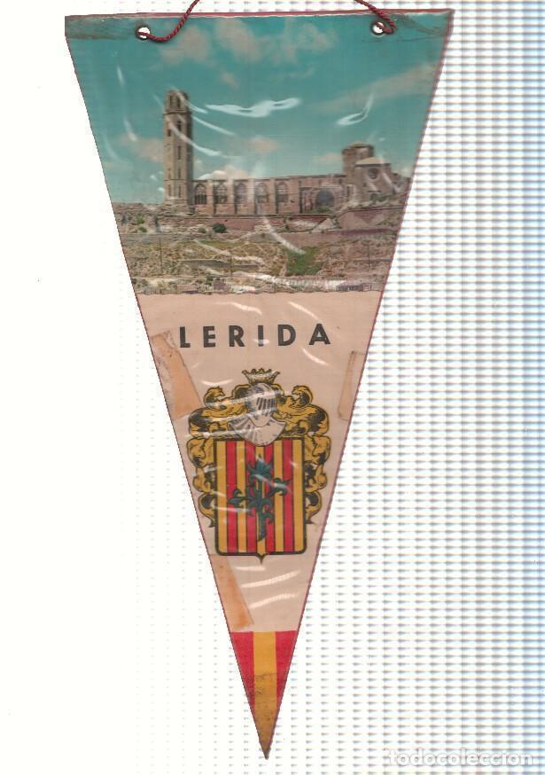 Sammlung von Wimpeln: BANDERIN: LLEIDA, Lerida - Imagen de la Catedral de la Seu Vella y escudo de la localidad - VARIOS