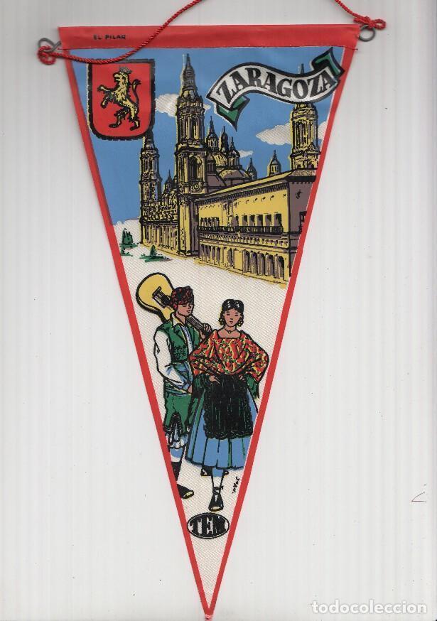 Collection pennants: BANDERIN: TEM ZAMORA - Ilustracion de la CATEDRAL DE ZAMORA, Trajes tipicos y escudo de la localidad