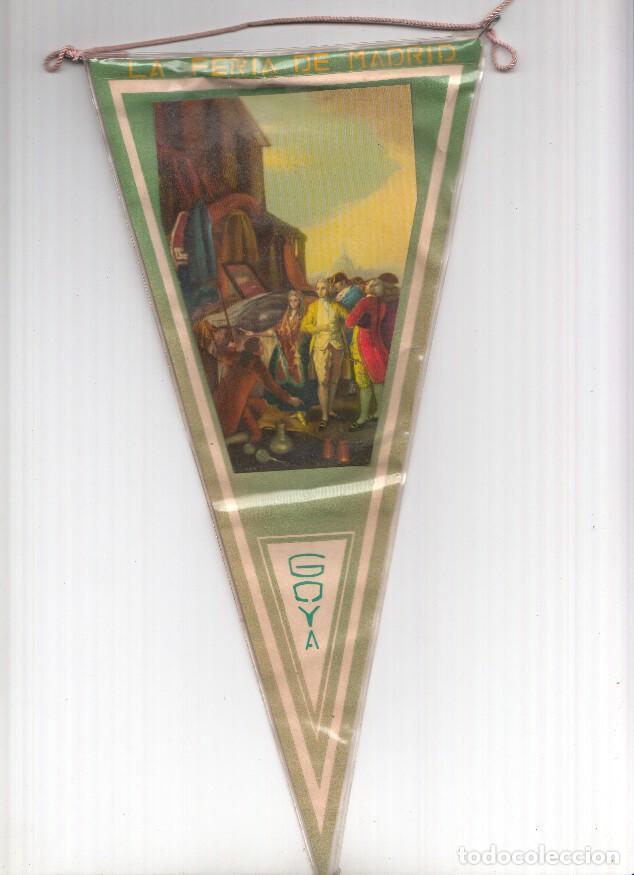 Collection pennants: BANDERIN: GOYA - La Feria de Madrid. Imagen de cuadro de Goya - Varios