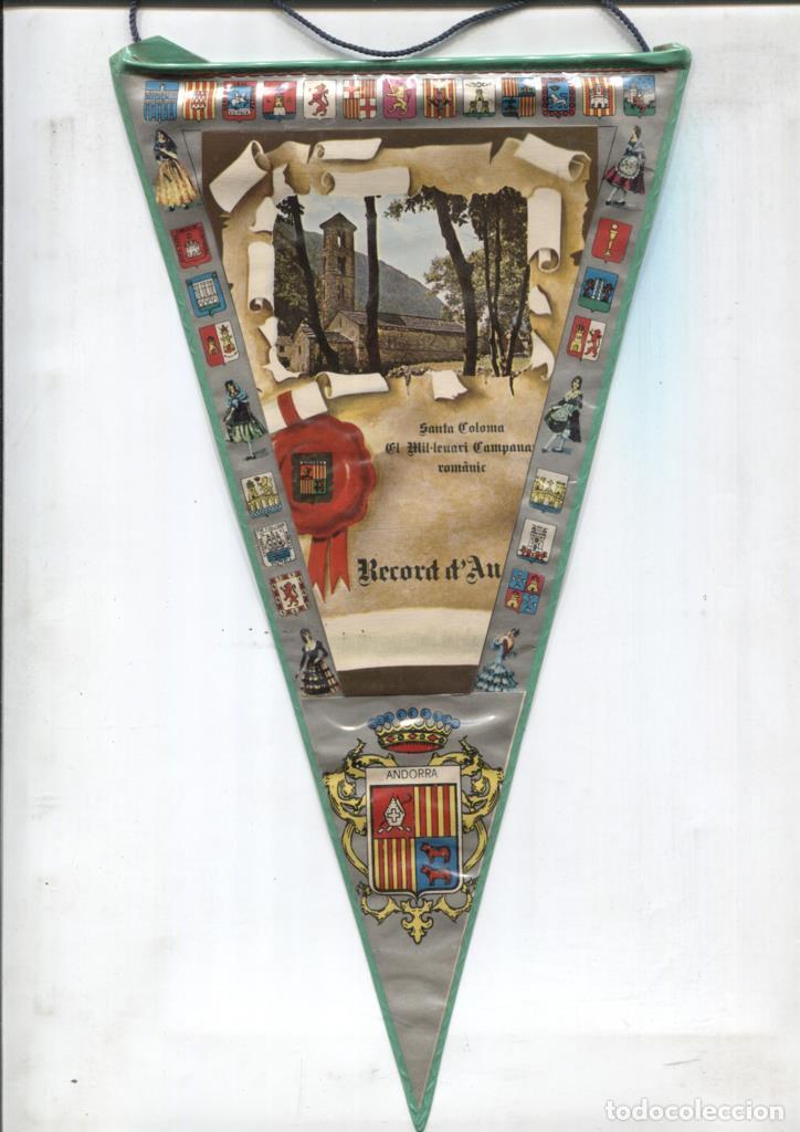 Collection pennants: BANDERIN: Recuerdo de Santa Coloma-andorra -