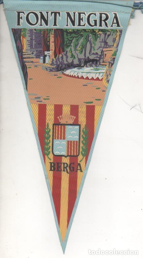 Collection pennants: Banderin E00124: Banderin Font Negra, Berga