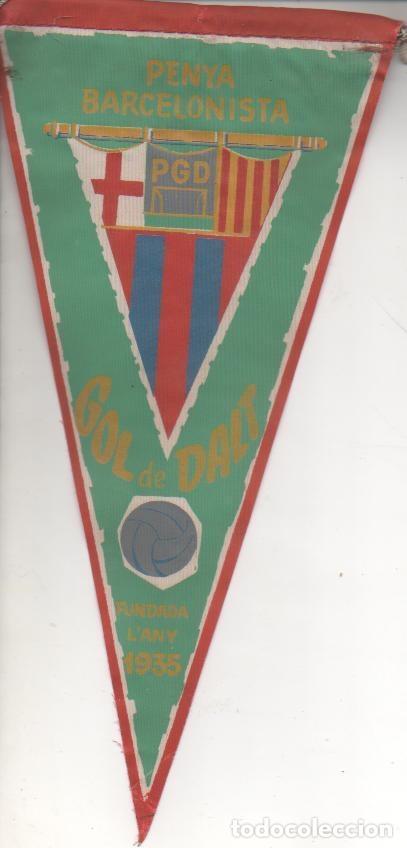 Collection pennants: Banderin E00136: Banderin Penya Barcelonista Gol de Dali