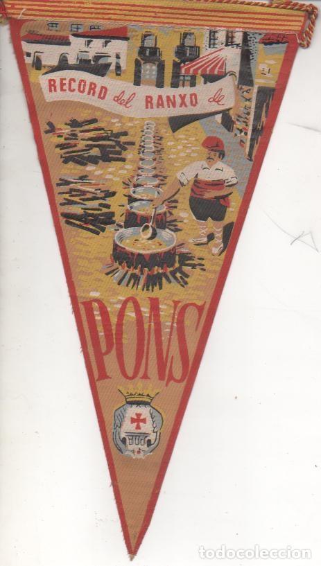 Collection pennants: Banderin E00149: Banderin Record del Ranxo de Pons