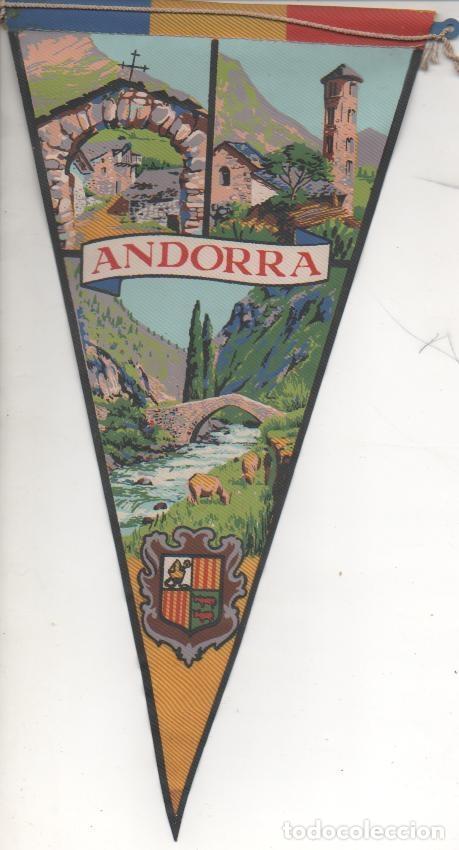 Sammlung von Wimpeln: Banderin E00122: Banderin de Andorra