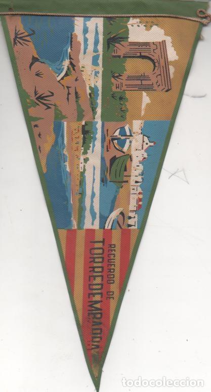 Sammlung von Wimpeln: Banderin E00184: Banderin recuerdo de Torredembarra