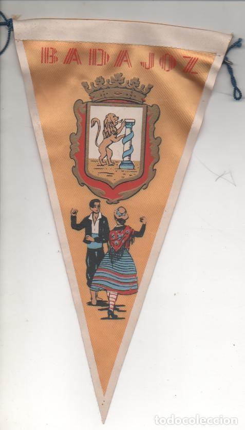 Sammlung von Wimpeln: Banderin E00007: Banderin traje y bailes de Badajoz