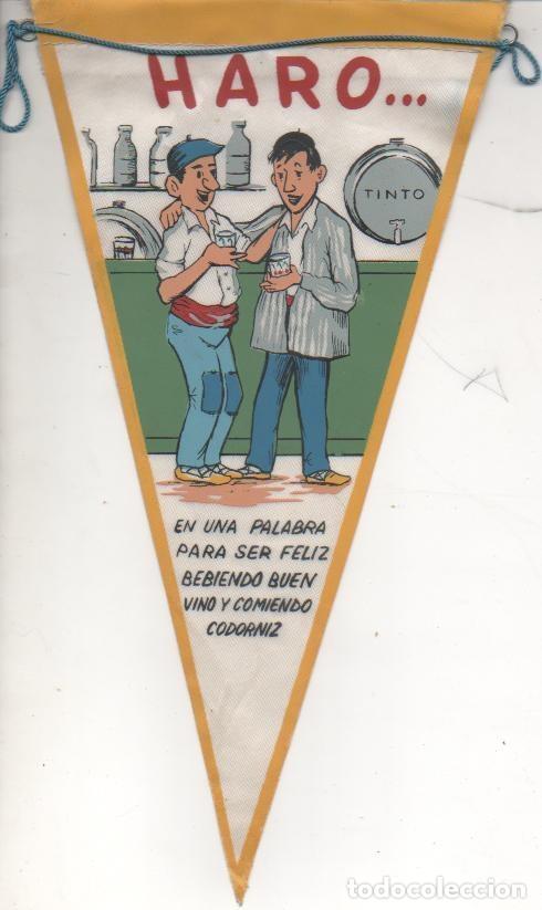 Sammlung von Wimpeln: Banderin E00018: Banderin de Haro, Felicidad