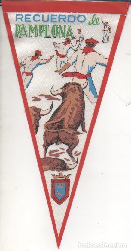 Sammlung von Wimpeln: Banderin E00044: Banderin Recuerdo de Pamplona