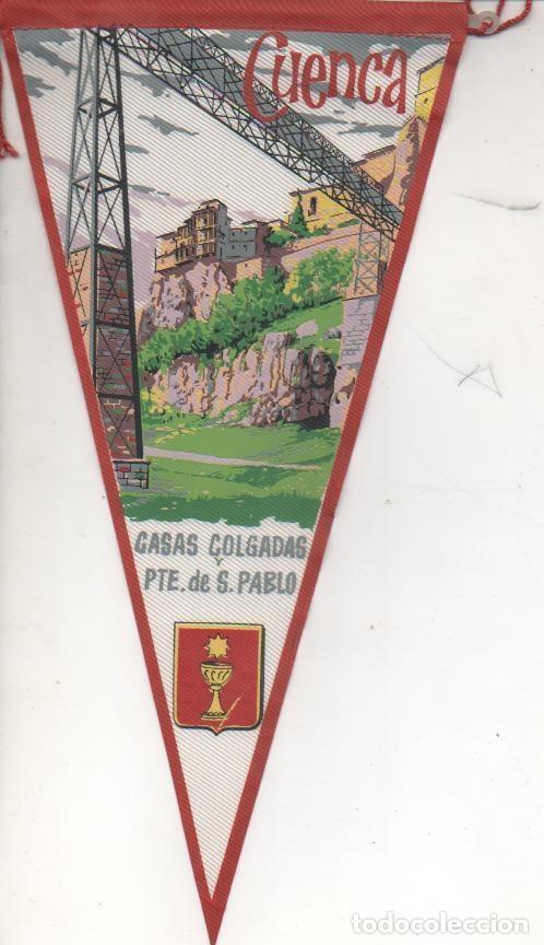 Sammlung von Wimpeln: Banderin E00012: Banderin Casas colgadas y pte de S. Pablo, Cuenca