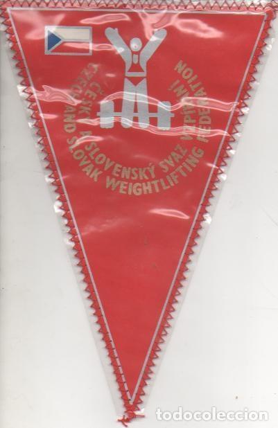 Sammlung von Wimpeln: Banderin E00096: Banderin Halterofiria Eslovaca