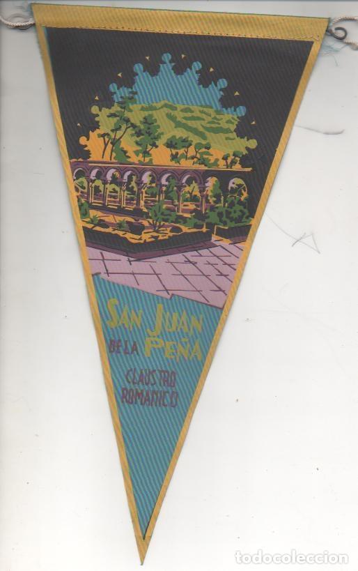 Sammlung von Wimpeln: Banderin E00017: Banderin Claustro Romanico de SanJuan de la Pe&ntilde;a