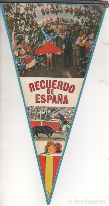 Sammlung von Wimpeln: Banderin E00116: Banderin de recuerdo de Espa&ntilde;a