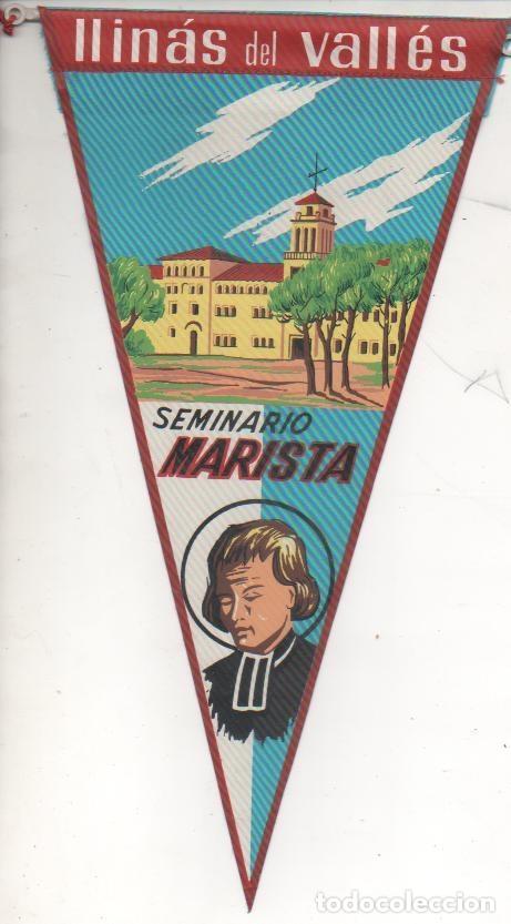Sammlung von Wimpeln: Banderin E00384: Banderin Llinas del Vall&eacute;s, Seminario Marista