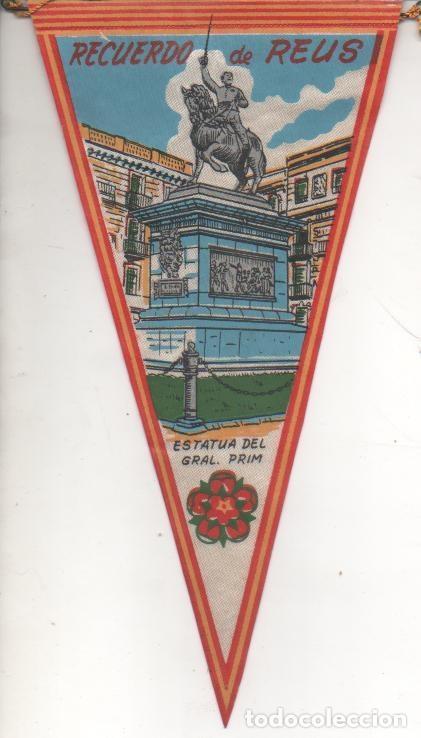 Sammlung von Wimpeln: Banderin E00404: Banderin Recuerdos de Reus, Estatua del Gral. Prim