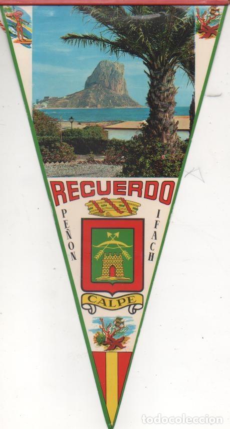 Sammlung von Wimpeln: Banderin E00249: Banderin Recuerdo de Calpe