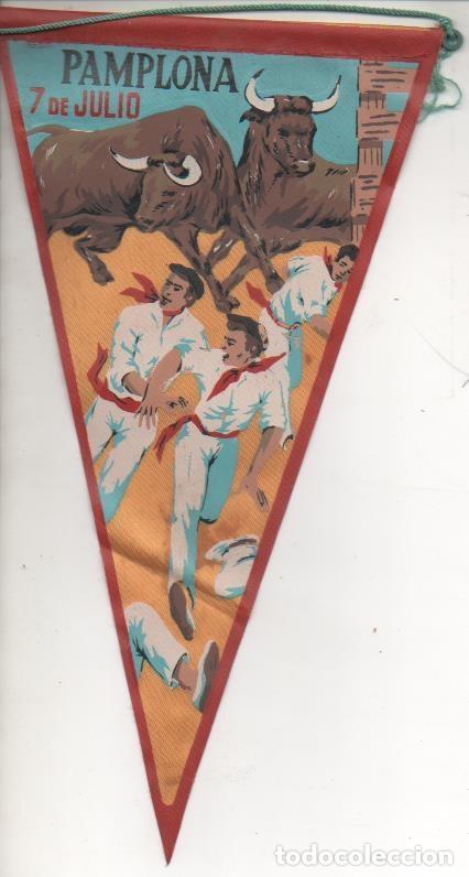 Fanions de collection: Banderin E00429: Banderin Pamplona 7 de Julio