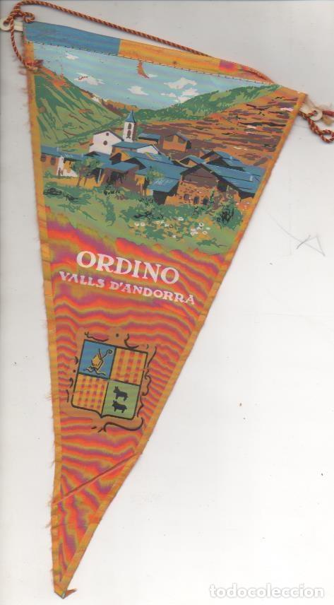 Fanions de collection: Banderin E00428: Banderin Ordiano, Valls d' Andorra