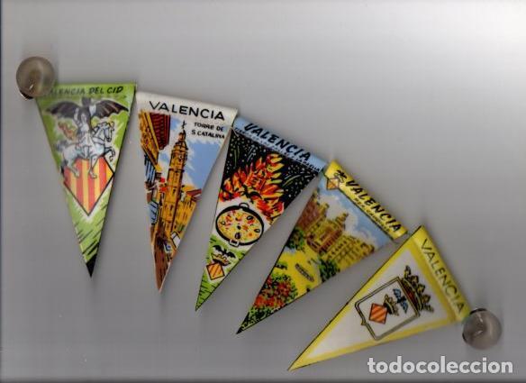 Fanions de collection: V48376: Banderines con distintas im&aacute;genes de Valencia