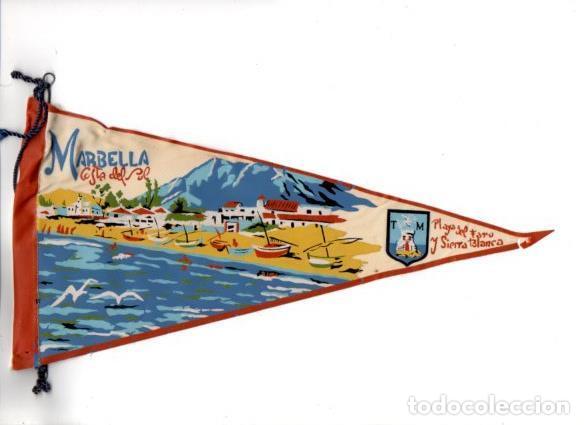 Fanions de collection: V48368: Banderin Playa del Faro en Marbella