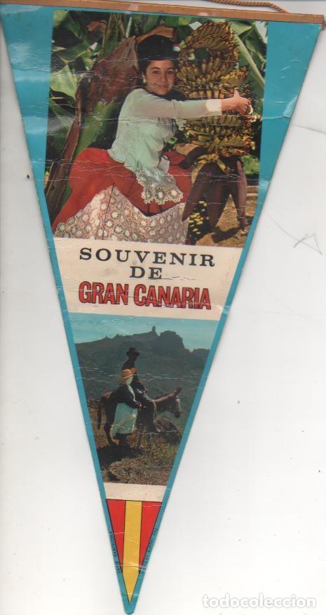 Fanions de collection: Banderin E00076: Banderin Souvenir de Gran Canaria