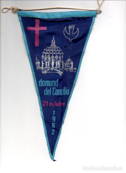 Fanions de collection: V48338: Banderin domund del Concilio 21 octubre 1962