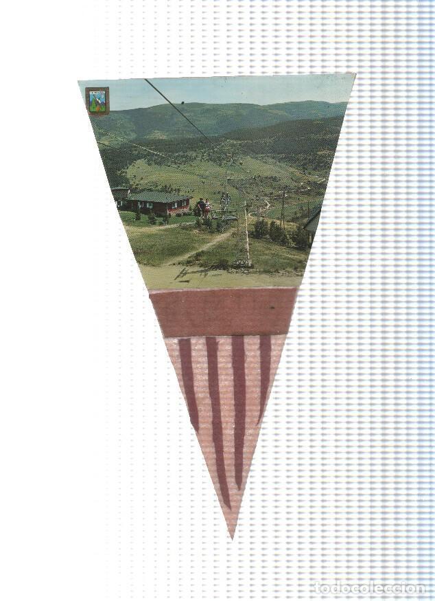 Fanions de collection: BANDERIN: LA MOLINA - Foto del Telesillas de la Estacion de Esqui de LA MOLINA - Varios