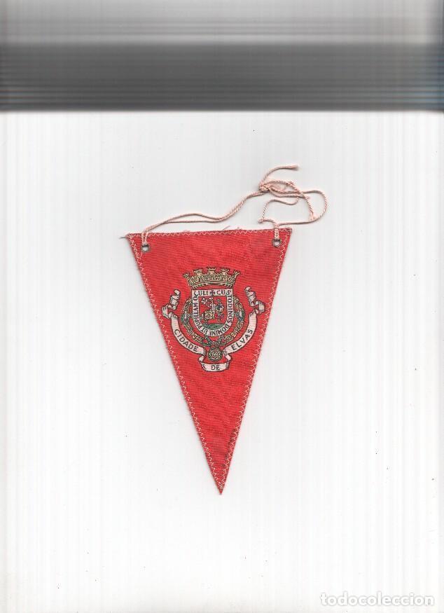 Fanions de collection: BANDERIN: CIUDAD DE ELVAS (Portugal) - Escudo de la Localidad en Ambas Caras - Varios
