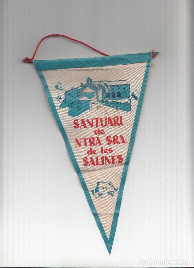 Fanions de collection: BANDERIN: MASSANET DE CABRENYS - Ilustracion del Santuari de Nuestra Se&ntilde;ora de les Salines - VARIOS