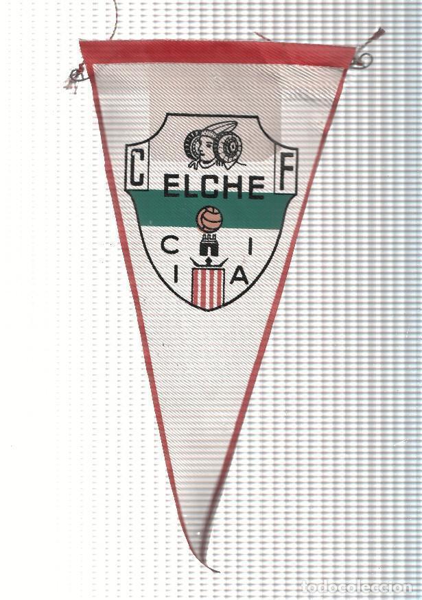 Fanions de collection: BANDERIN: ELCHE CLUB DE FUTBOL - Obsequio de Caramelos KIKI Iberica - VARIOS