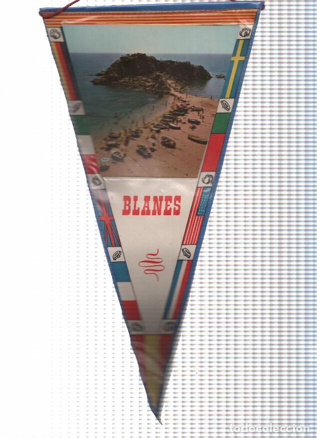 Collection pennants: Banderin: BLANES, Girona - Imagen de la Isla Sa Palomera de Blanes - VARIOS