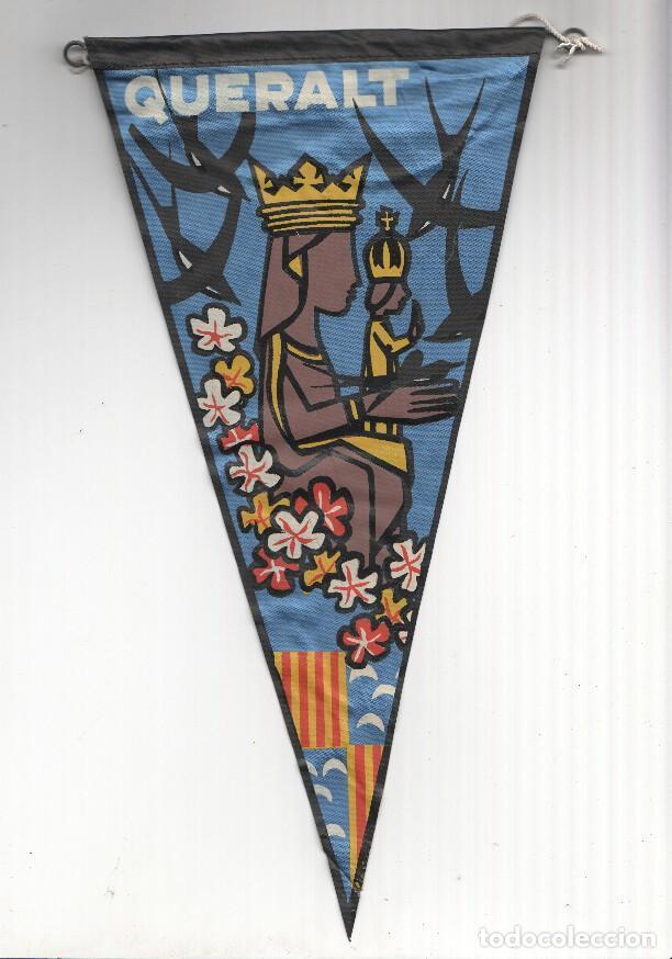 Collection pennants: BANDERIN: QUERALT, Barcelona - Ilustracion de SANTA MARIA DE QUERALT - VARIOS