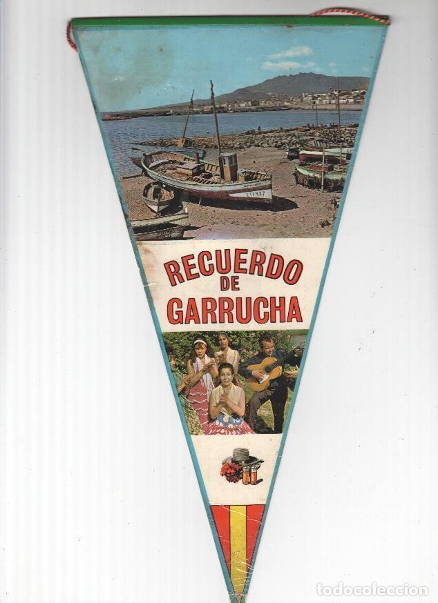 Collection pennants: BANDERIN: GARRUCHA, Almeria - Vista de la playa de Garrucha - VARIOS