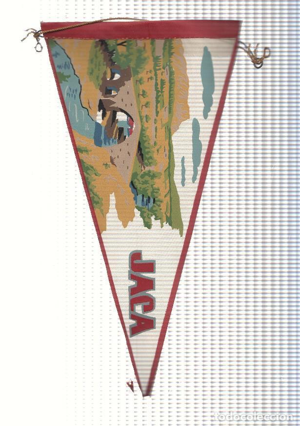 Collection pennants: BANDERIN: JACA, Huesca - Ilustracion del Puente de San Miguel - VARIOS
