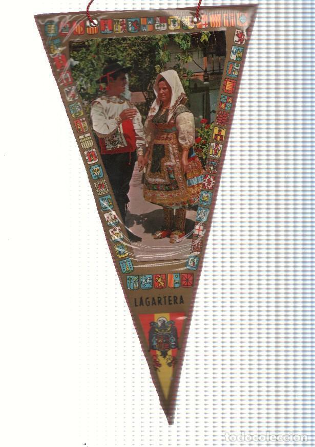 Collection pennants: BANDERIN: CASTILLA LA MANCHA - Imagen de traje tipio de LAGARTERA - VARIOS