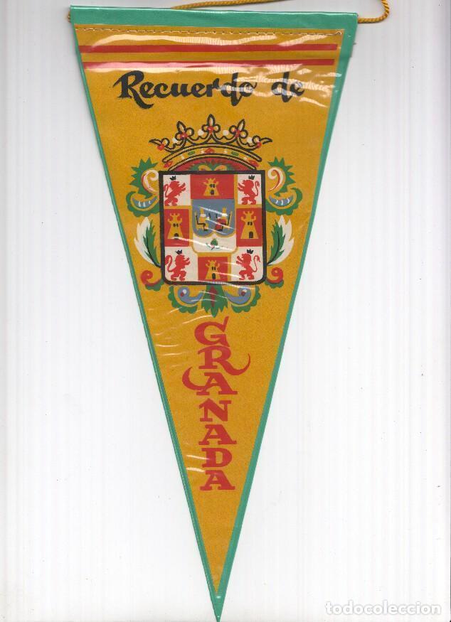 Collection pennants: BANDERIN: GRANADA - Ilustracion del Escudo de la Ciudad de Granada - Varios