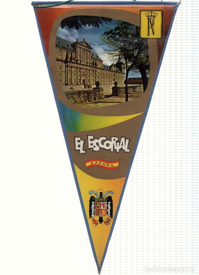 Collection pennants: BANDERIN: SAN LORENZO DE EL ESCORIAL, Madrid - Vista del Monasterio de El Escorial desde Avenida Jua